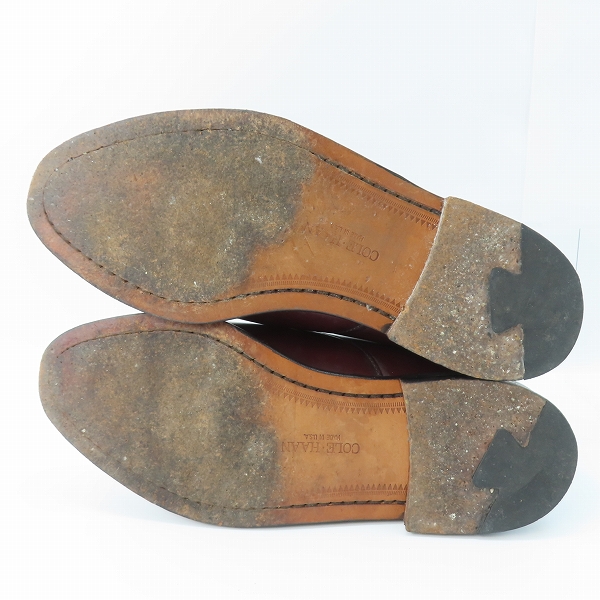 実際に弊社で買取させて頂いたCOLE HAAN/コールハーン プレーントゥ レザーシューズ/ビジネスシューズ 7892/7.5の画像 2枚目