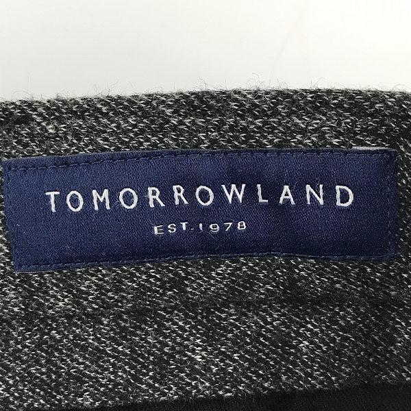 実際に弊社で買取させて頂いたTOMORROWLAND/トゥモローランド utility ウールイージーパンツ XSの画像 2枚目