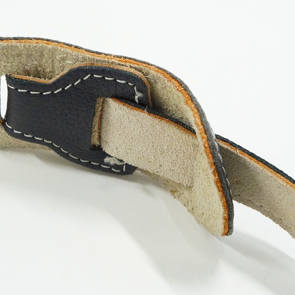 実際に弊社で買取させて頂いたProvidence/プロヴィデンス レザー調 ギターストラップ ベースストラップ ブラックの画像 7枚目