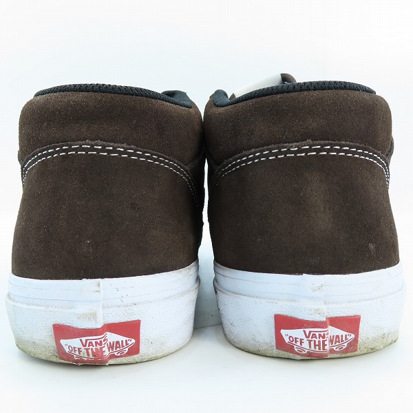 実際に弊社で買取させて頂いたVANS/バンズ MT.EDITION MID/マウンテンエディションミッド V42 BROWN/WHITE スニーカー 665524-0002/29の画像 1枚目