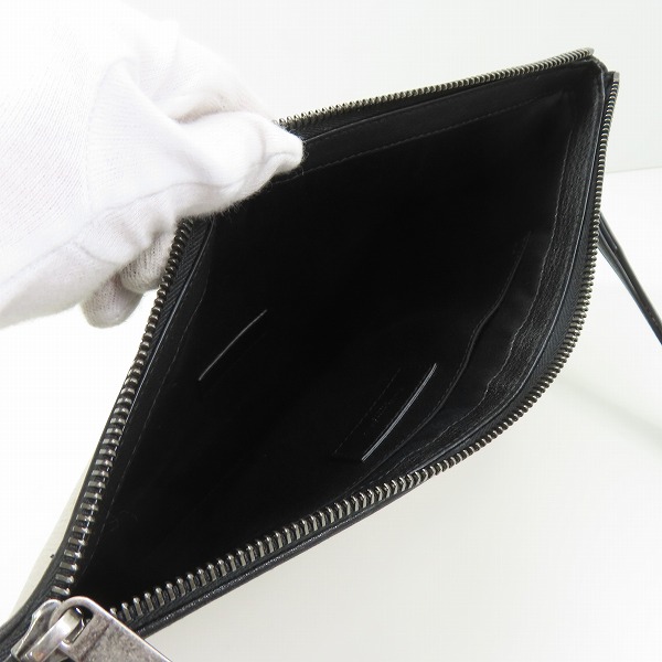 実際に弊社で買取させて頂いたSAINT LAURENT/サンローラン RIVE GAUCHE クラッチバッグの画像 4枚目