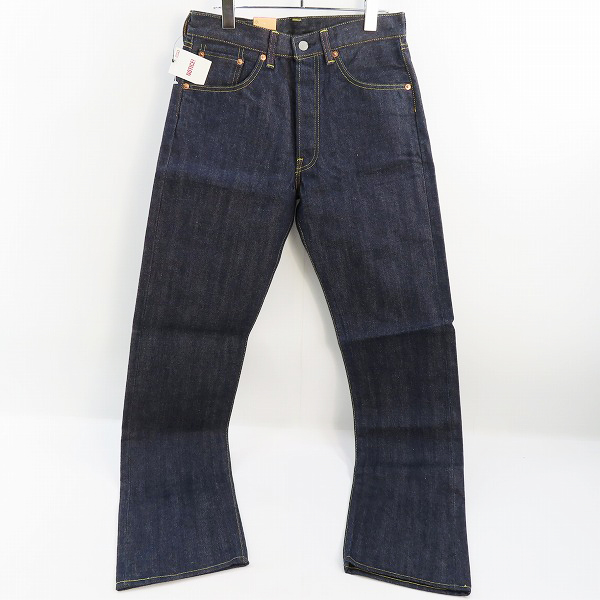 実際に弊社で買取させて頂いた【未使用】LEVI'S/リーバイス LVC 1966年モデル復刻 501XX 日本製 ビッグE デニムパンツ 66501-0117/W30 L36
