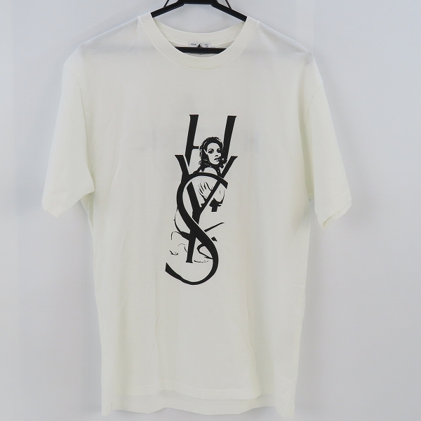 実際に弊社で買取させて頂いたHYSTERIC GLAMOUR/ヒステリックグラマー HYS LOVER 半袖カットソー/Tシャツ 02212CT01/ホワイト/M