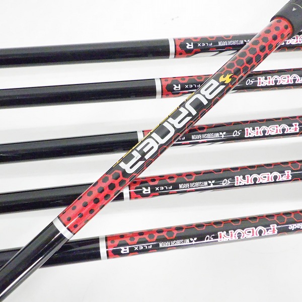 実際に弊社で買取させて頂いたTaylorMade/テーラーメイド BURNER SUPER LAUNCH/バーナー スーパーローンチ アイアン #5～9,Pw FUBUKI 50 FLEX:Rの画像 6枚目