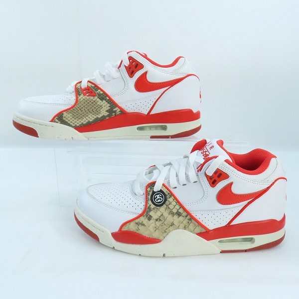実際に弊社で買取させて頂いたNIKE×STUSSY/ナイキ×ステューシー AIR FLIGHT '89 LOW SP ナイキ ステューシー エアーフライト89 ロー/FD6475-101/27の画像 3枚目