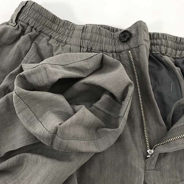 実際に弊社で買取させて頂いたURBAN RESEARCH/アーバンリサーチ LINENイージートラウザー チャコール UR35-14B008/Sの画像 3枚目