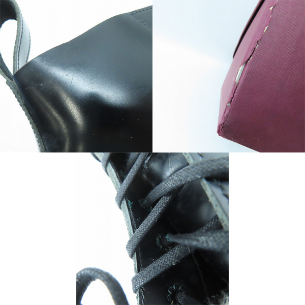 実際に弊社で買取させて頂いたDr.Martens/ドクターマーチン LES イングランド 7ホールブーツ/UK4の画像 6枚目