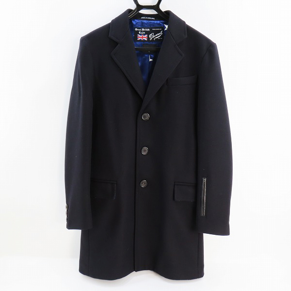 実際に弊社で買取させて頂いたSOPHNET/ソフネット. Gloverall イングランド製 ウール チェスターコート SOPH-178025 /M