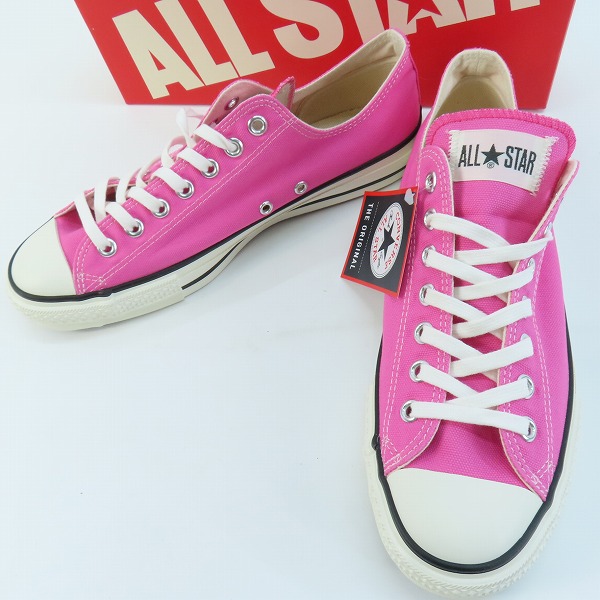 実際に弊社で買取させて頂いた【未使用】CONVERSE/コンバース CANVAS AS J OX キャンバススニーカー 日本製/9.5
