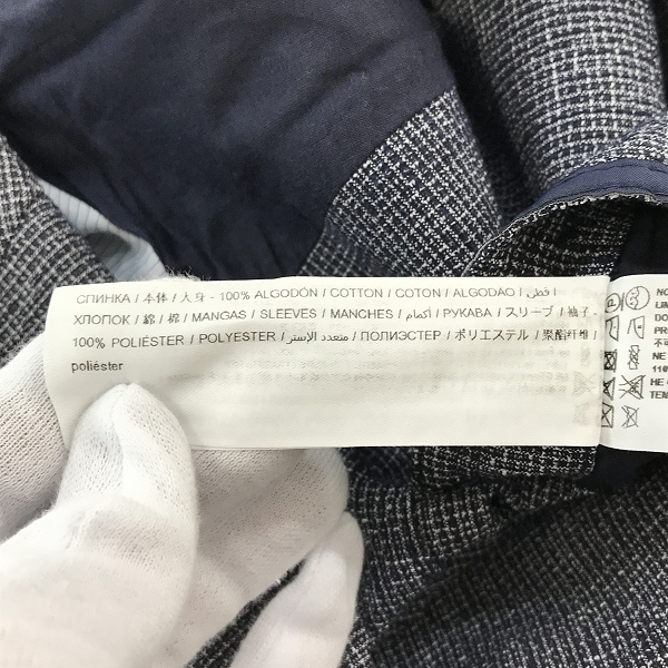 実際に弊社で買取させて頂いたADOLFO DOMINGUEZ/アドルフォドミンゲス テーラードジャケット /56の画像 5枚目