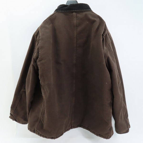 実際に弊社で買取させて頂いたCarhartt/カーハート トラディショナルコート ダック地 ワークジャケット 2XLの画像 1枚目