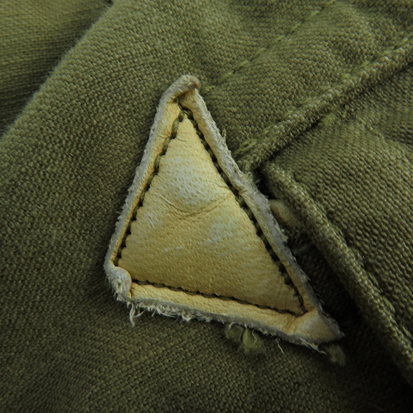 実際に弊社で買取させて頂いたSUGAR CANE×MR.FREEDOM/シュガーケーン×ミスターフリーダム MFSC Cotton Satin Mac Jacket マックジャケット SC13969 42の画像 7枚目