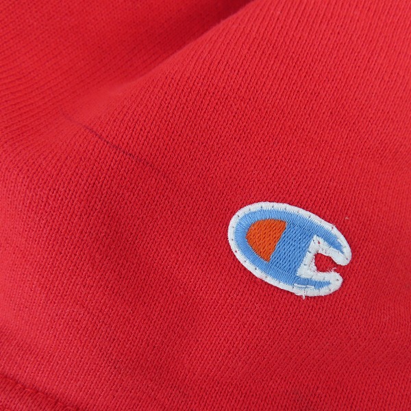 実際に弊社で買取させて頂いたVETEMENTS×Champion/ヴェトモン×チャンピオン 17SS REVERSE WEAVE/リバースウィーブパーカー/Mの画像 9枚目