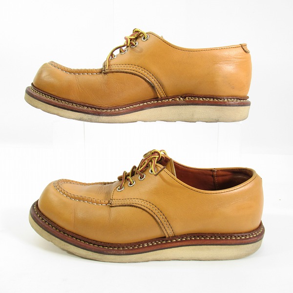実際に弊社で買取させて頂いたRED WING/レッドウィング 8108 WORK OXFORD ワーク オックスフォード /8Dの画像 3枚目