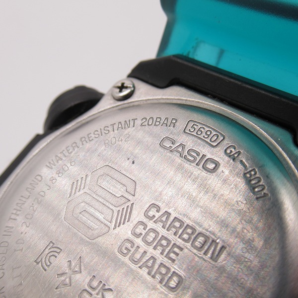 実際に弊社で買取させて頂いたG-SHOCK/Gショック Bluetooth スマートフォンリンク GA-B001G-2AJFの画像 5枚目