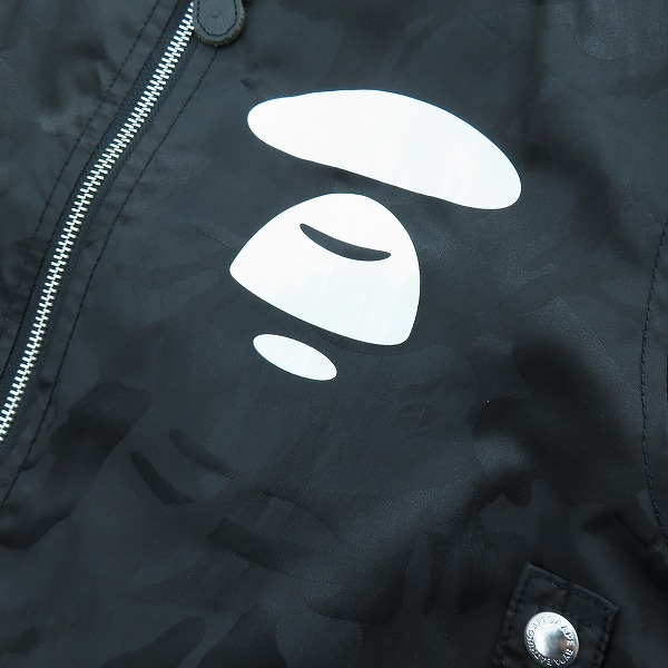 実際に弊社で買取させて頂いたA BATHING APE/アベイシングエイプ AAPE カモフラ ジャケット/Sの画像 4枚目