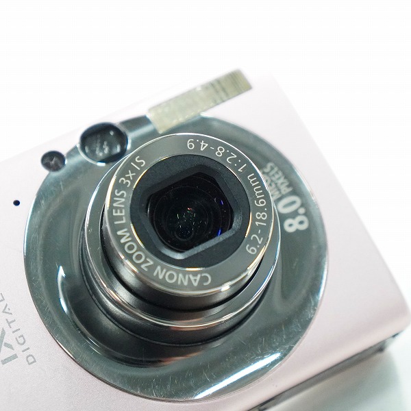 実際に弊社で買取させて頂いたCanon/キャノン PC1271 IXY DIGITAL 20 IS コンパクトデジタルカメラ 動作確認済みの画像 2枚目