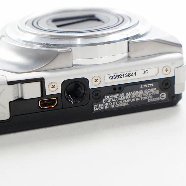 実際に弊社で買取させて頂いたOLYMPUS/オリンパス μ-7010 ミュー コンパクトデジタルカメラ 動作未確認の画像 6枚目
