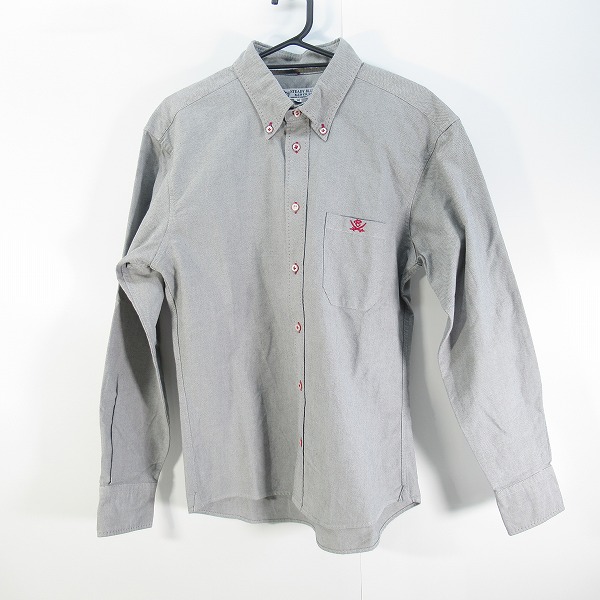 実際に弊社で買取させて頂いたSTEADY BLUE R.J.B/ステディーブルーアールジェービー フラットヘッド 胸ポケット 長袖シャツ/40