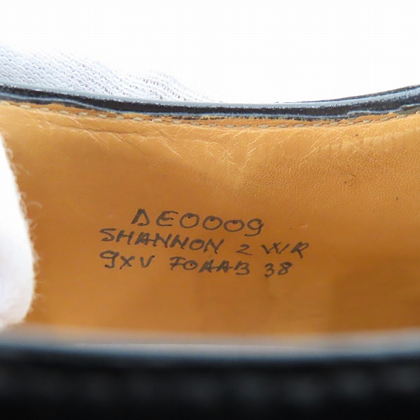 実際に弊社で買取させて頂いたChurch's/チャーチ SHANNON 2WR/シャノン2WR LADIES レザー シューズ DE0009/38の画像 5枚目