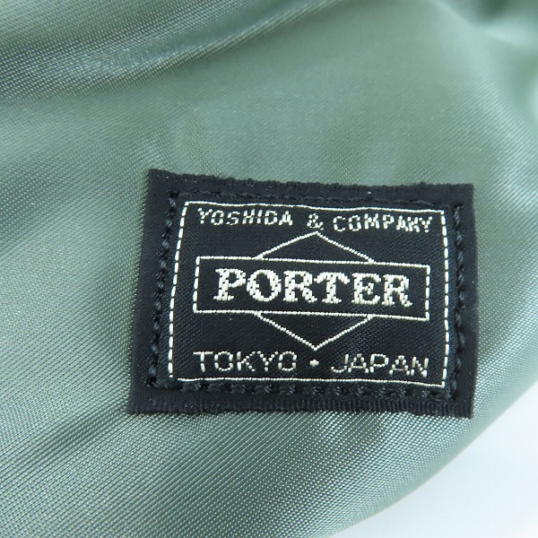実際に弊社で買取させて頂いた(1)PORTER/ポーター TANKER WAIST BAG/タンカー ウエストバッグ セージグリーン/622-76629 の画像 3枚目