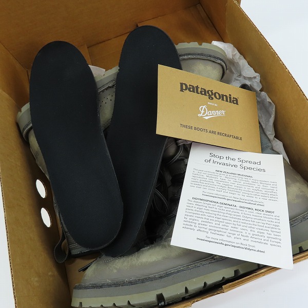 実際に弊社で買取させて頂いたpatagonia×Danner/パタゴニア×ダナー リバー ソルト ウェーディング ブーツ 79310/US10の画像 8枚目