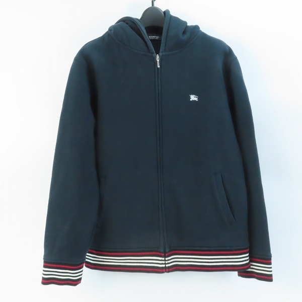 実際に弊社で買取させて頂いたBURBERRY BLACK LABEL/バーバリーブラックレーベル ジップアップ パーカー BMV12-712-09 /2