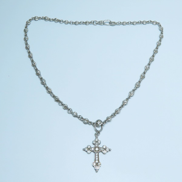 実際に弊社で買取させて頂いたLOREE RODKIN/ローリーロドキン ハート クロス ペンダントネックレスの画像 4枚目