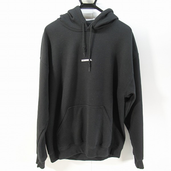 実際に弊社で買取させて頂いたNEIGHBORHOOD/ネイバーフッド 20AW CI/CE-HOODED.LS ロゴプリント パーカー 202LBNH-CSM01S/M