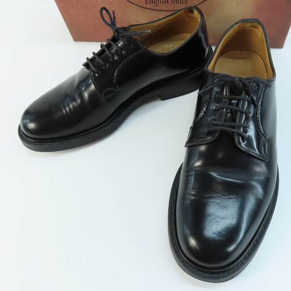 実際に弊社で買取させて頂いたChurch's/チャーチ SHANNON/シャノン プレーントゥシューズ 7313/55F