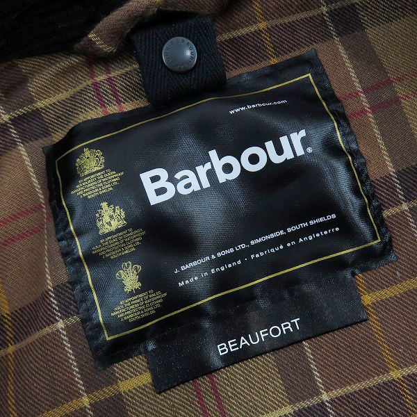 実際に弊社で買取させて頂いたBarbour/バーブァー BEAUFORT WAX JACKET/ビューフォート ワックスジャケット MWX0017RU52/C34/86CMSの画像 2枚目