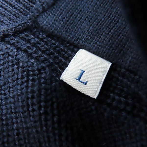 実際に弊社で買取させて頂いたMONCLER/モンクレール MAGLIONE TRICOT CARDIGAN ニット切り替え Lの画像 3枚目