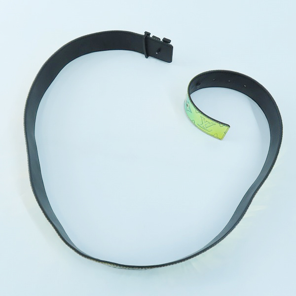 実際に弊社で買取させて頂いたLOUIS VUITTON/ルイヴィトン 19SS モノグラム サンチュール プリズム モノグラム ベルト M0251/100/40の画像 6枚目