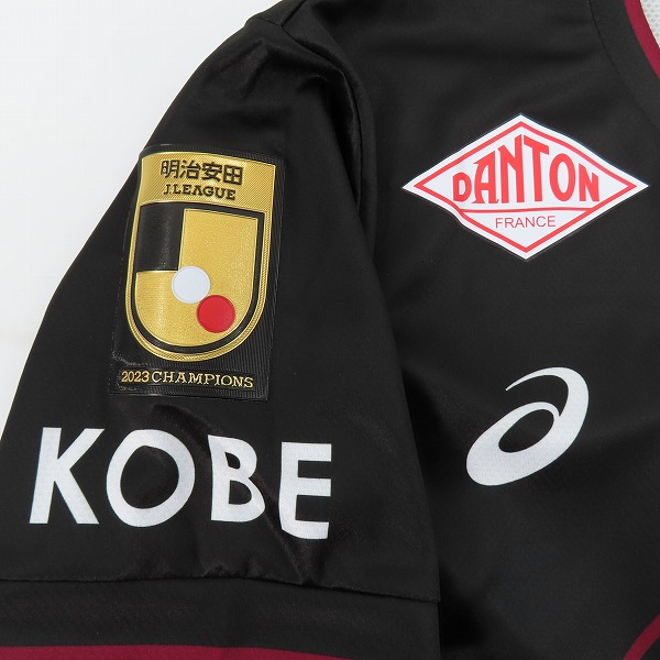 実際に弊社で買取させて頂いたasics/アシックス ヴィッセル神戸 2024 #24 酒井 高徳 レプリカ ホームユニフォーム 2103A082/Lの画像 4枚目