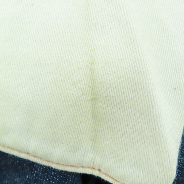 実際に弊社で買取させて頂いたEVISU/エヴィス カモ柄カモメ プリント Lot2000 デニムパンツ/32×35の画像 5枚目