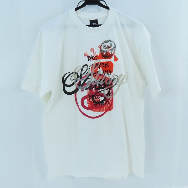 実際に弊社で買取させて頂いたSTUSSY/ステューシー レイヤードロゴデザイン Tシャツ Mの画像 0枚目