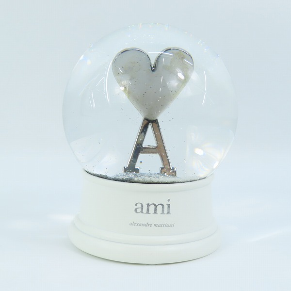 実際に弊社で買取させて頂いた【ノベルティ】AMI Alexandre Mattiussi/アミアレクサンドルマテュッシ スノードーム
