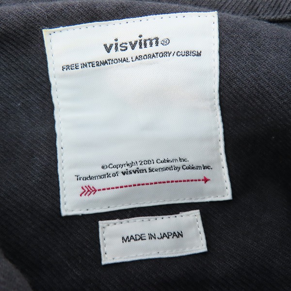 実際に弊社で買取させて頂いたvisvim/ビズビム 101XX JKT デニムジャケット Gジャン ペイント加工 0121105013027 3の画像 2枚目