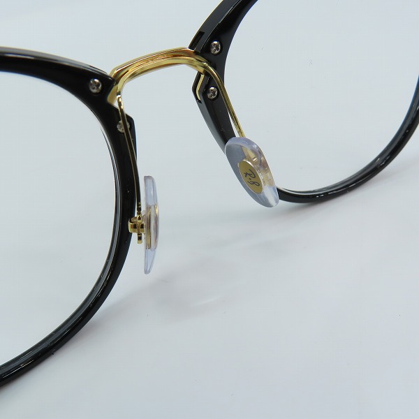 実際に弊社で買取させて頂いたRay-Ban/レイバン ボストン型 メガネフレーム/アイウェア RB7140 2000の画像 3枚目