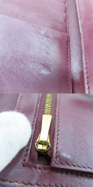 実際に弊社で買取させて頂いたCELINE/セリーヌ ミディアムウォレットの画像 8枚目