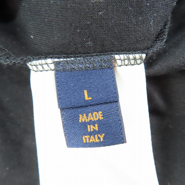 実際に弊社で買取させて頂いたLOUIS VUITTON/ルイヴィトン サークルロゴ Tシャツ ブラック RM202Q JC8 HAY50W/Lの画像 3枚目