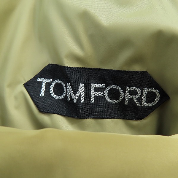 実際に弊社で買取させて頂いたTOM FORD/トムフォード ダウンジャケット OBD002 FMN001S23/46の画像 2枚目