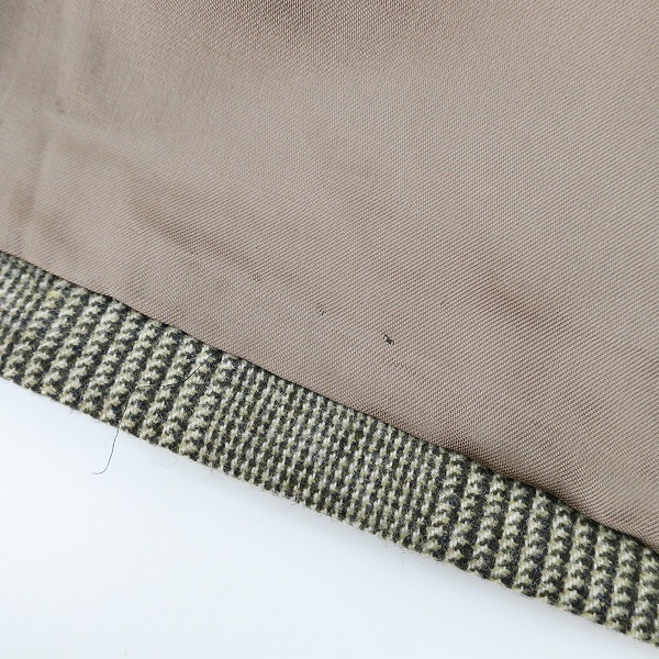 実際に弊社で買取させて頂いたBurberrys/バーバリーズ 千鳥格子 ダブル ジャケット スカート セットアップ 40/42の画像 6枚目