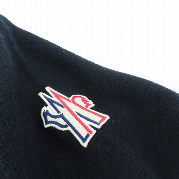 実際に弊社で買取させて頂いた【JPタグ】MONCLER GRENOBLE/モンクレール CARDIGAN TRICOT/ニット 切替ナイロン ダウンジャケット J20979B00011/Lの画像 8枚目