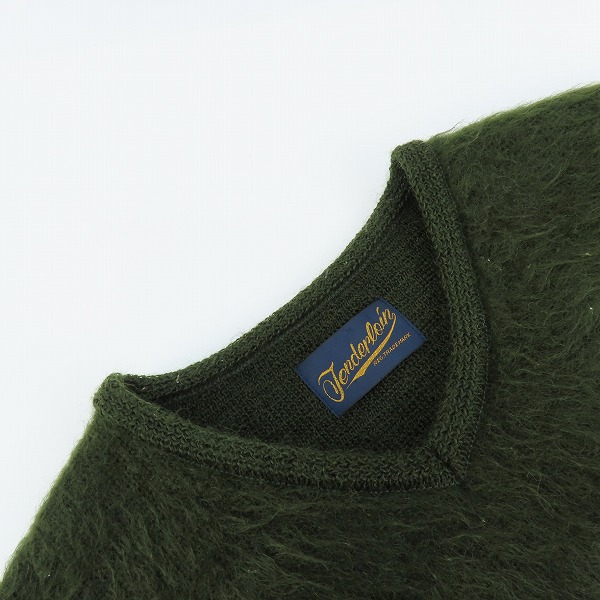 実際に弊社で買取させて頂いたTENDERLOIN/テンダーロイン T-MOHAIR Vモヘヤ/モヘア ニットセーター Sの画像 5枚目