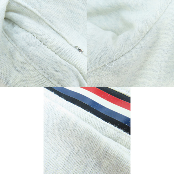 実際に弊社で買取させて頂いた【JPタグ】MONCLER/モンクレール Charcoal Cotton French Terry Shorts/スウェット ショートパンツ G10918H74010/Mの画像 8枚目