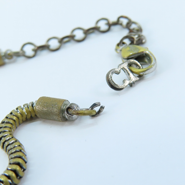 実際に弊社で買取させて頂いた【ジャンク】Christian Dior/クリスチャンディオール  ネックレス ロゴチャームの画像 5枚目