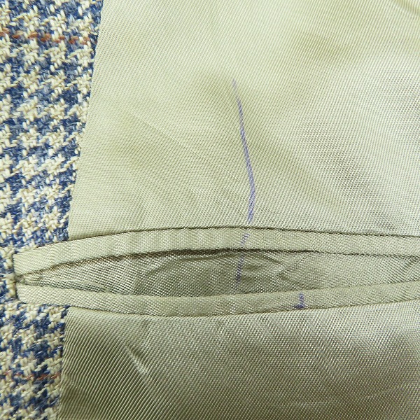 実際に弊社で買取させて頂いたBrooks Brothers/ブルックスブラザース 千鳥格子柄 テーラードジャケットの画像 5枚目