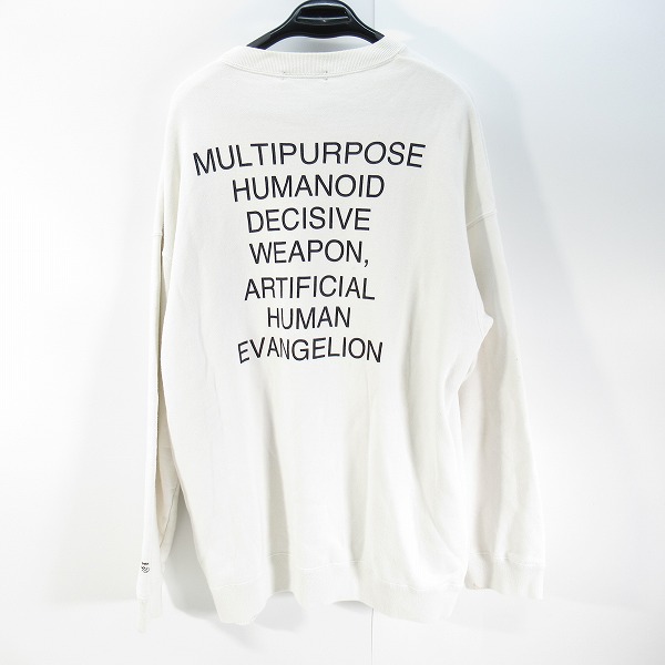 実際に弊社で買取させて頂いたUNDERCOVER/アンダーカバー 新世紀エヴァンゲリオン 初号機 BIGSWEAT REI/EVA01 UC2A4885/2の画像 1枚目