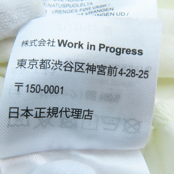 実際に弊社で買取させて頂いたCarhartt WIP×Awake NY/カーハート×アウェイク ニューヨーク ポケットTシャツ/Lの画像 4枚目